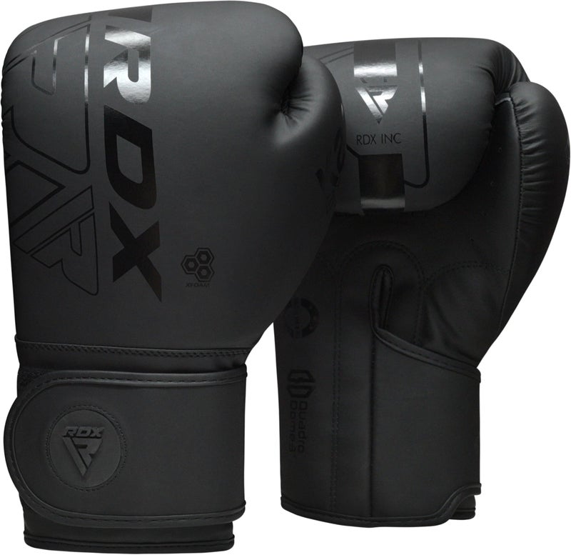 RDX Kids Boxing Gloves Sparring and Muay Thai Maya Hide Leather Kara Patent Pending Junior Training Mitt for Kickboxing Punching Bag Focus Pads MMA Thai Pad Double End Ball Punching Gloves - Image 2