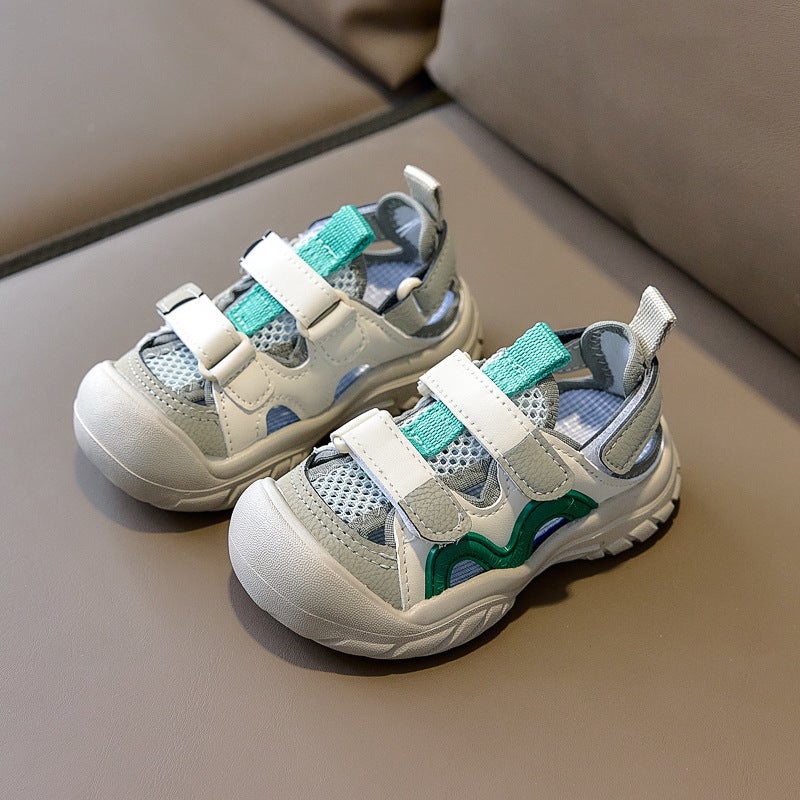 Mesh Sneakers Lightweight Flexible Sole Walking Shoes For Kids Indoor And Outdoor Activities - Image 1