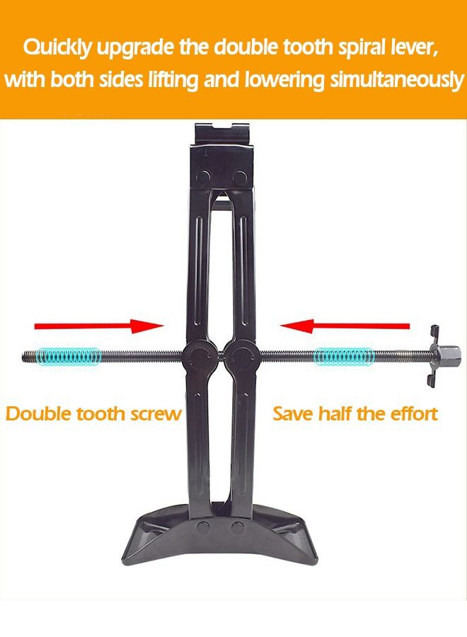 Scissor Lift Jack 1.5 Tons with Rubber Pad for Remote Tire Change Repair Emergency Tool Kits Vehicle Floor Jack Wheel Change(1.5T) in Waterproof Case,Automotive Repair Tools