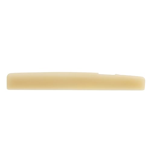LYWSMSK Unbleached Acoustic Guitar Bone Nut & Saddle Set for YMH LL &A Series Acoustic Guitar 44mm / 75mm - Image 3