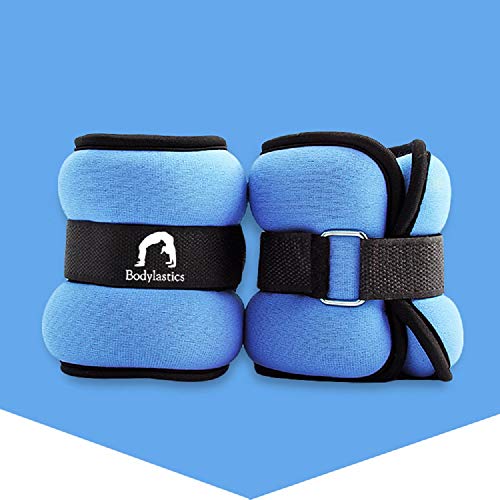 Bodylastics Ankle & Wrist Weights Pair 1.5kg each (1.5kg x 2pcs) for Legs & Arms, Neoprene Adjustable Strap for Men & Women, Soft & Durable for Fitness, Walking, Jogging, Gym & Strength Training - Image 3