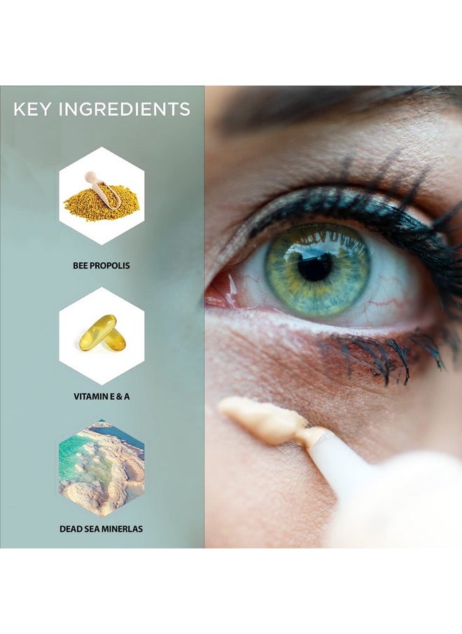 Hey Honey Skincare Trick & Treat Active Honey & Propolis Full Coverage Concealer ; For Rosacea Acne & Blemishes Dark Spots Around The Eye Dark Circles & Discoloration ; Light To Medium Tone ; 0.5 Oz.  - Image 4