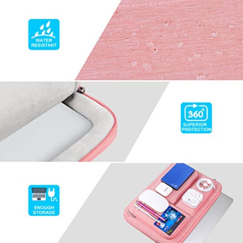 حافظة كمبيوتر محمول واقية 360 لجهاز 13 بوصة Air M5 A3449 2026، M4 A3240 2025، M3 A3113، M2 A2681، M1 A2337 13 بوصة Neo A18 Pro A3404 (2026) حقيبة كمبيوتر - Image 2