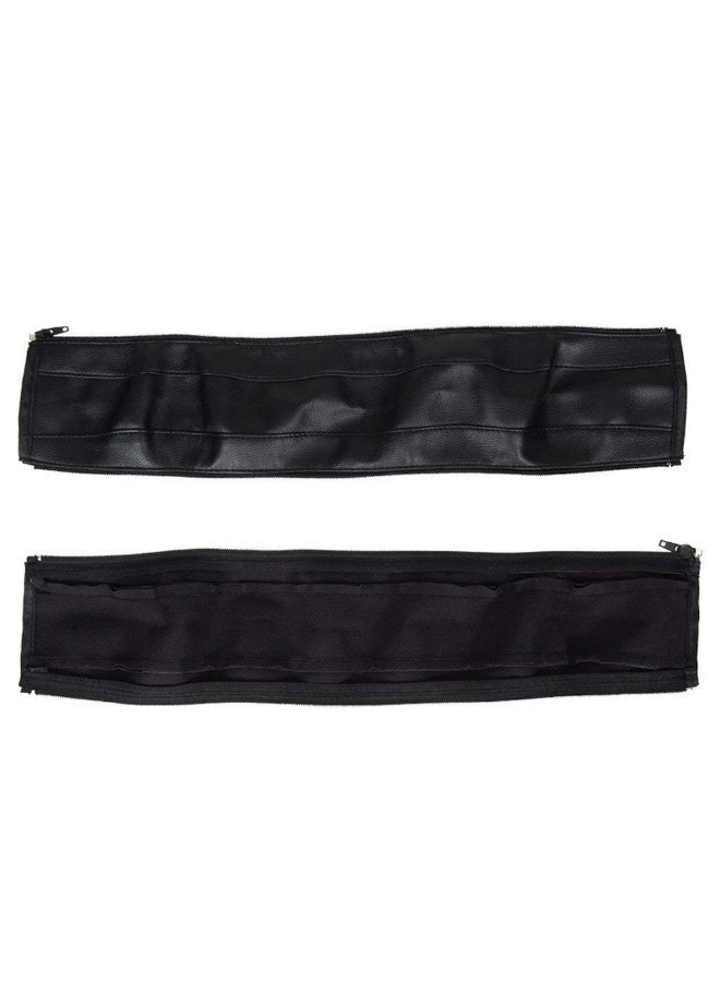 ROMIRUS Handle Sleeve Cover for Babyzen YOYO2 YOYO Strollers Artificial Leather Black - Image 4