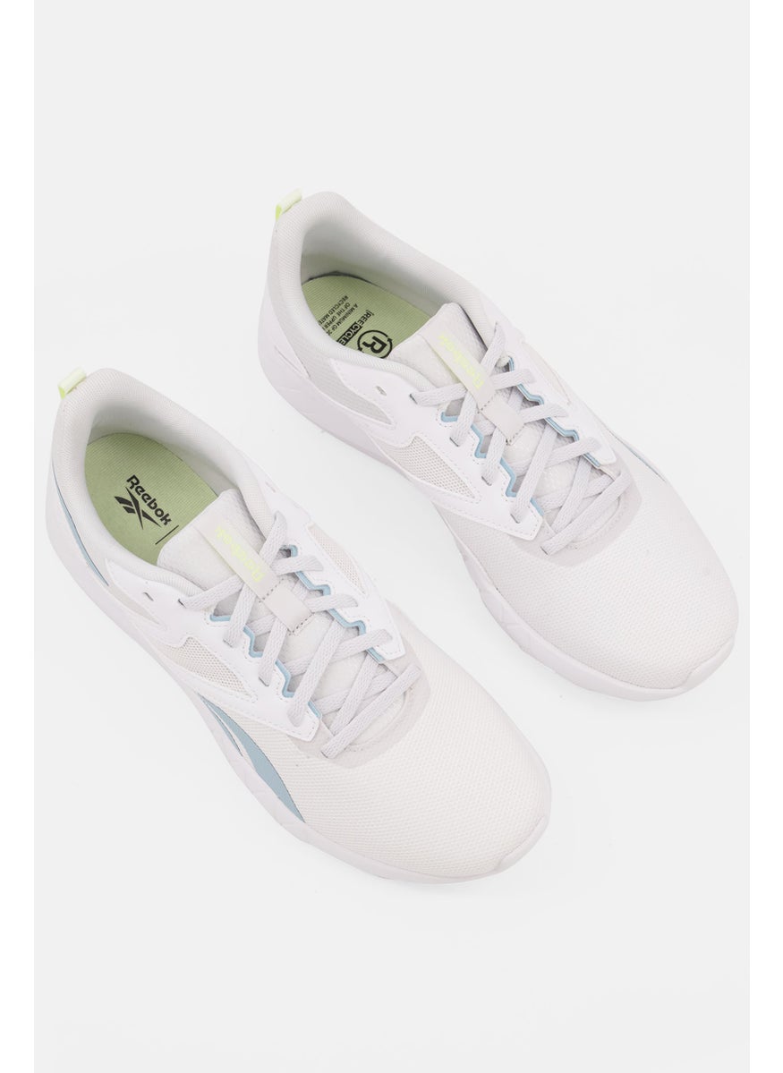 Reebok Women Flexagon Energy Lace Up Training Shoes, White/Light Grey  - Image 3
