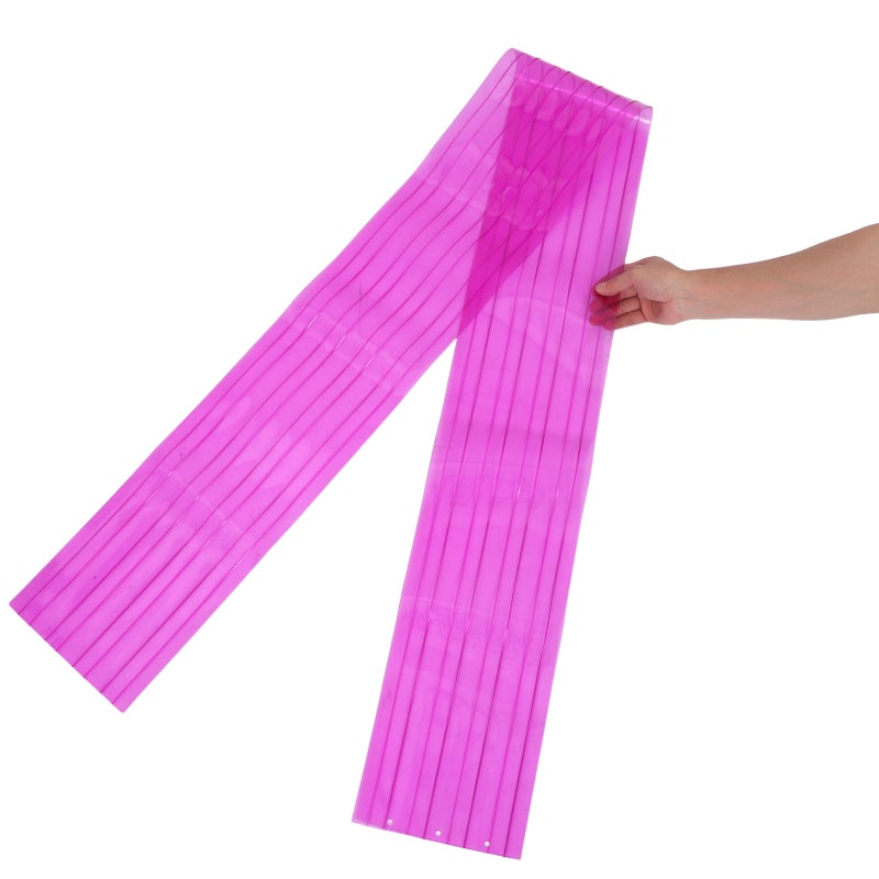 Dog Door Replacement : 74 x 7 Inch Clear Cuttable Door Strips Transparent Dog House Flap Strip for DIY Accessories - Image 2