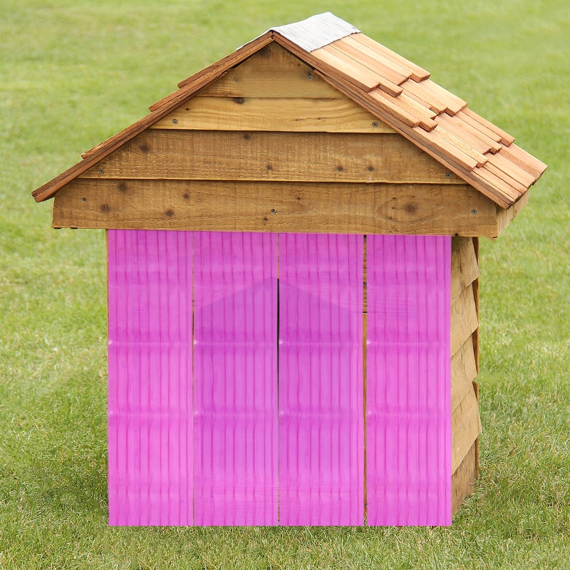 Dog Door Replacement : 74 x 7 Inch Clear Cuttable Door Strips Transparent Dog House Flap Strip for DIY Accessories - Image 5