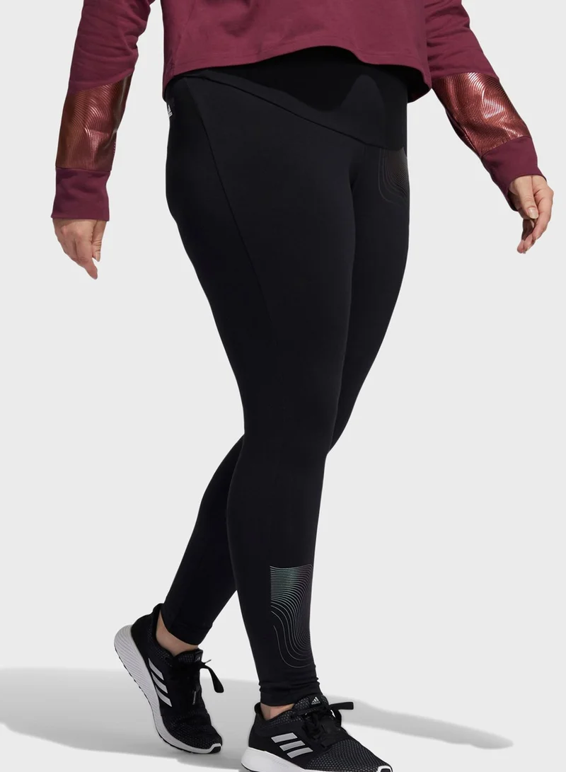 Adidas Holiday Graphic Tights