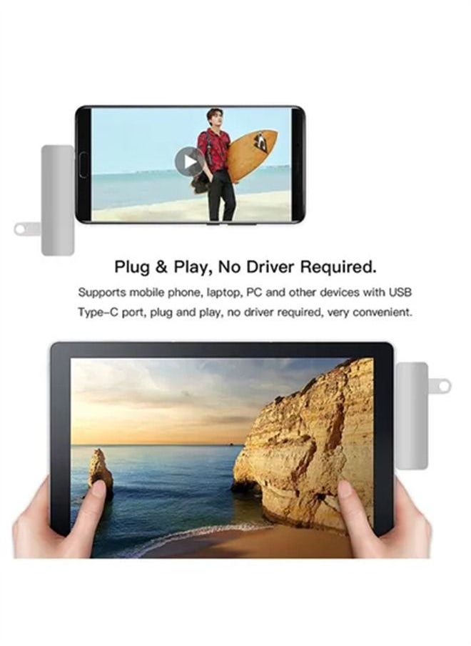 Occuwzz - 5-In-1 USB-C Hub To USB 3.0 Type-C Converter Adapter - Image 1