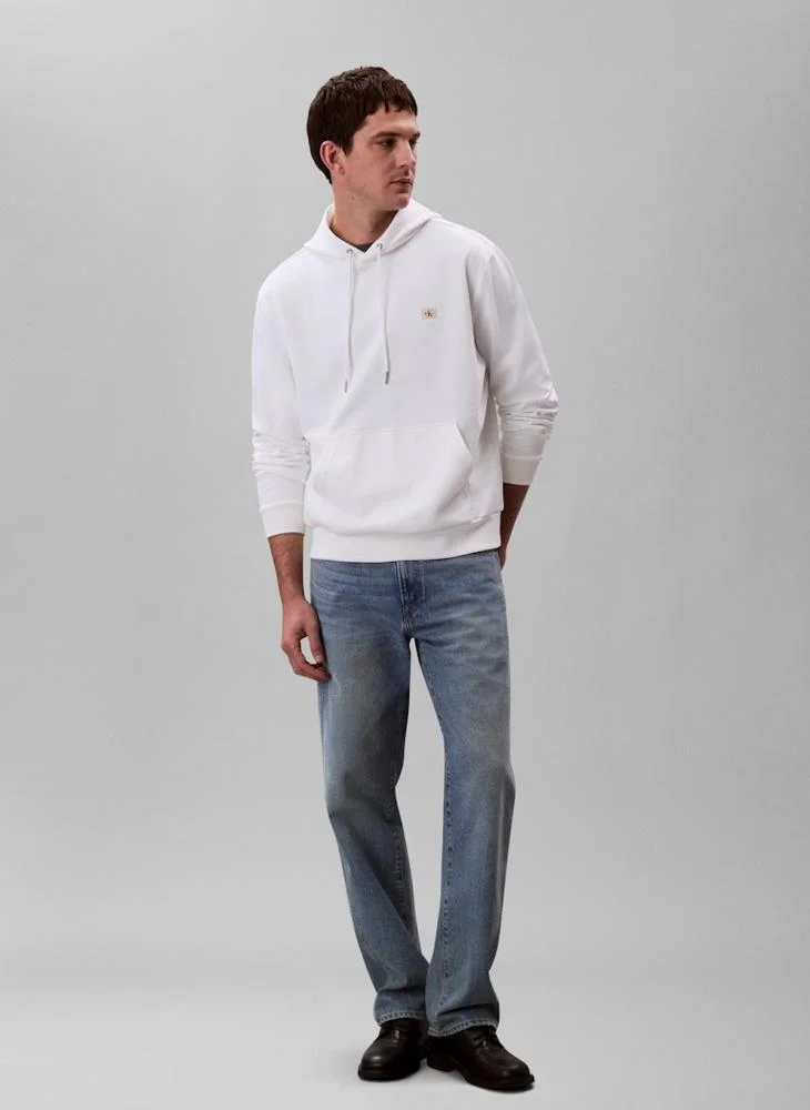 Calvin Klein Jeans Cotton Terry Badge Hoodie
