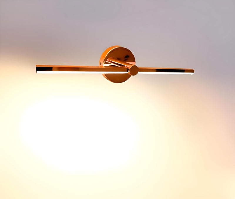FILLISKA® LED Mirror/Picture/Vanity Light with 3-in-1 Colour Changing Function (16 Watt RoseGold-9760S) - Image 1