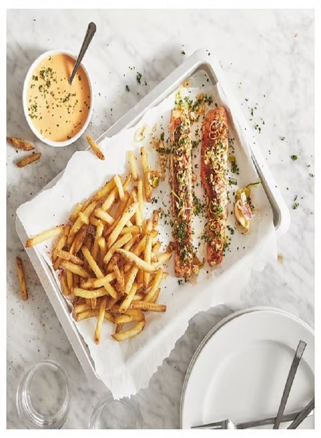 صينية خبز، لون فضي، 38 × 26 سم - Image 4