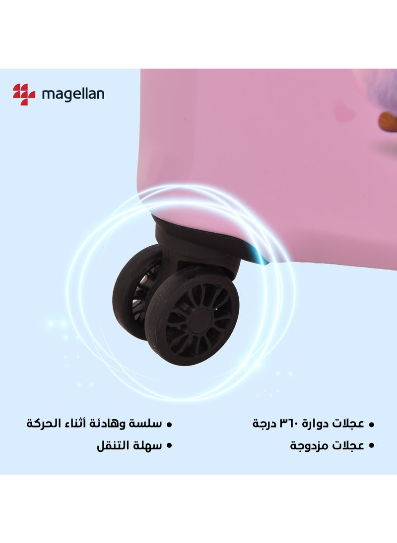 ماجلان حقيبة سفر مميزة للأطفال بأشكال مختلفة ورسومات تجذب الأنظار مقاس 20 بوصة 2314-20  - Image 4