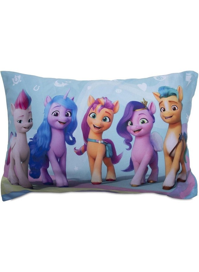 My Little Pony Sheet Set - My Little Pony Bedding Bundle for Toddler Beds Includes 1 Flat Sheet, 1 Fitted Sheet, 1 Pillow Cases, 1 Quilted Bedspread, More | MLP Bedding - Image 4