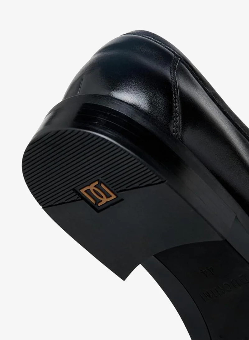 DUCHINI BLACK Men's Slip-On Loafers for Men | Best Price UAE