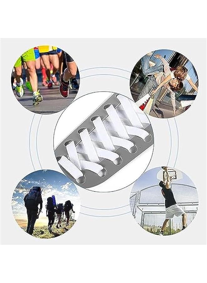 رينكس ارطة احذية مرة 2 ازواج) ارطة احذية رياضية مسطحة، ارطة متية لاحذية التدري، ارطة ديلة لأحذية المشي، ماسة لجميع الاطفال والالغي وكار الس - Image 4