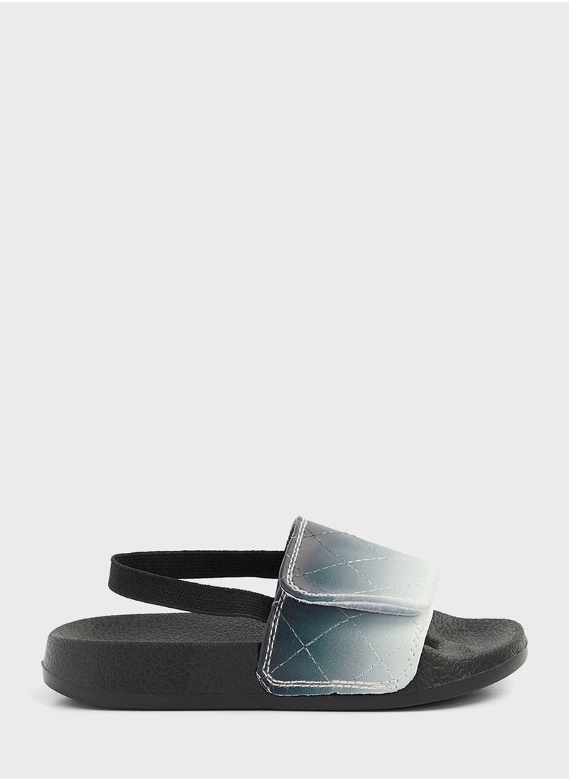 mothercare Kids Tie Dye Slides  - Image 1