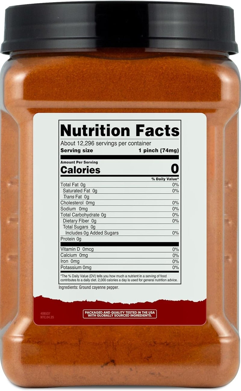 Nutricost Cayenne Pepper Powder - 2 Pounds - Image 3