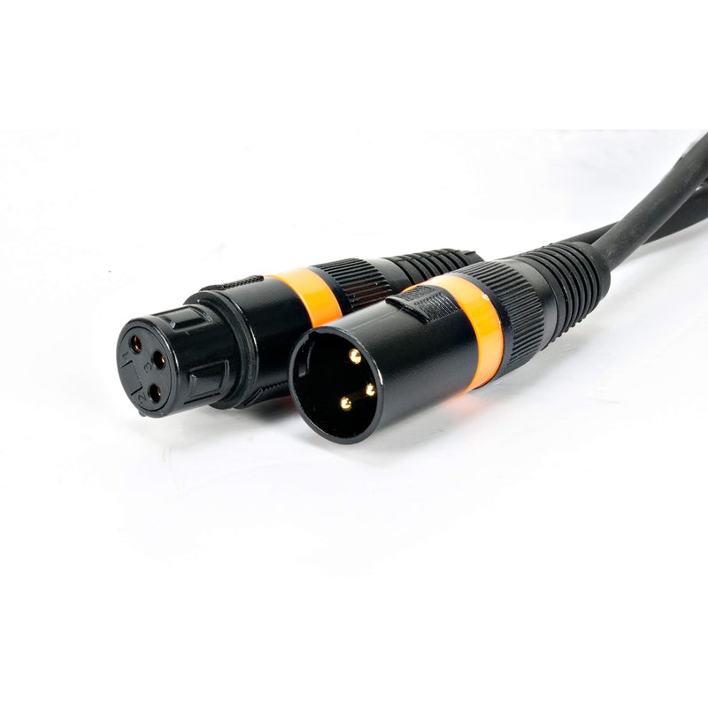 Accu-Cable كابل أكو بطول 25 قدم 3 دبابيس كابل DMX حقيقي مصنف عند 110 أوم من طرف إلى طرف لضمان عدم فقدان الإشارة - Image 5