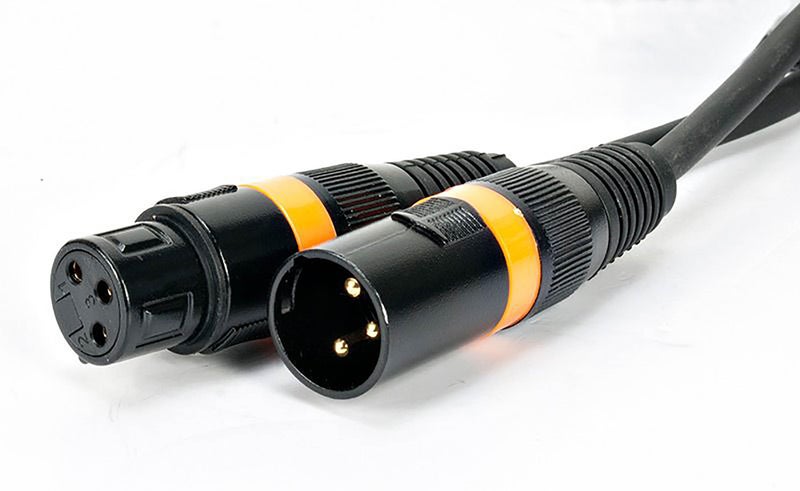 Accu-Cable كابل أكو بطول 25 قدم 3 دبابيس كابل DMX حقيقي مصنف عند 110 أوم من طرف إلى طرف لضمان عدم فقدان الإشارة - Image 2