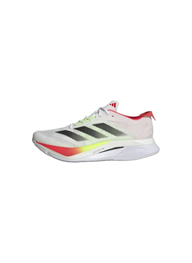 Adidas Adidas Adizero Boston 12 M White Running Shoes For Men 6.5