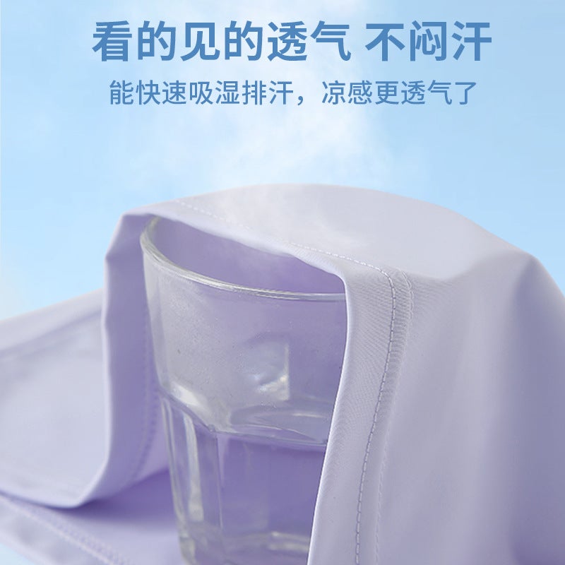 Boys' Short-Sleeved T-Shirt, Summer Thin Style, Quick-Drying For Kids, Ice Silk Half-Sleeve Top For Older Children And Girls, Super Cute Children'S Clothing - Image 5