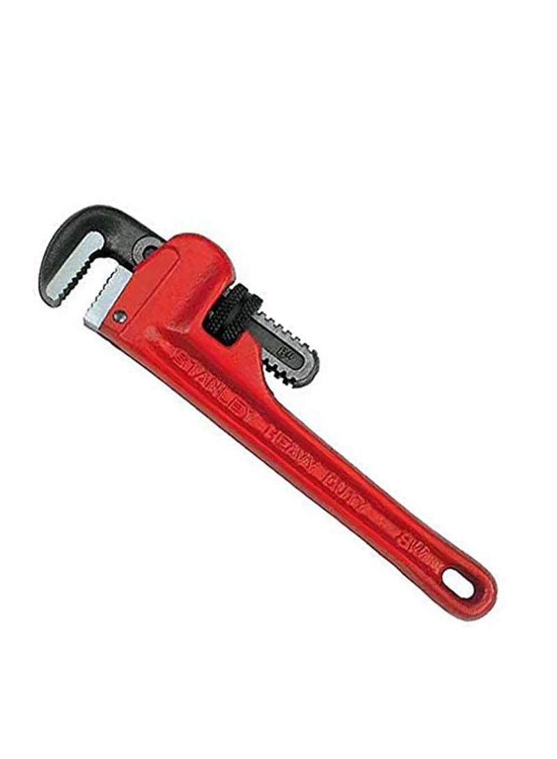 Stanley 250mm Pipe Wrench Red 87-622 - Image 1