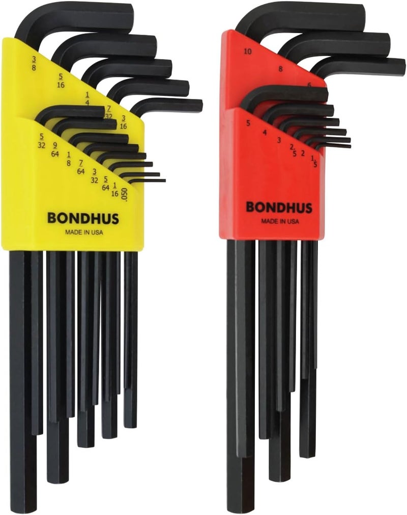Bondhus Hex L-Wrench Set - 22 Pieces - Image 1