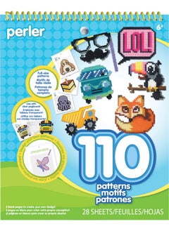 Perler Perler Beads Pattern Pad and Idea Book, 28 pgs 