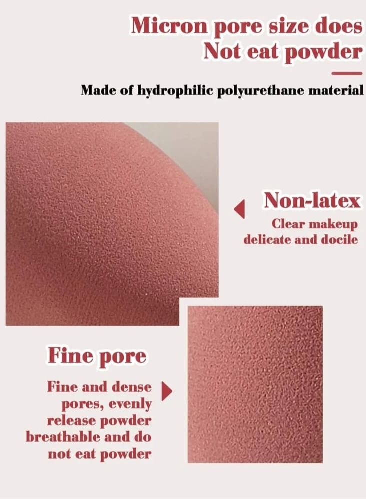 Set of 5 Foam Fponges in the Shape of a Mushroom Head - Image 4