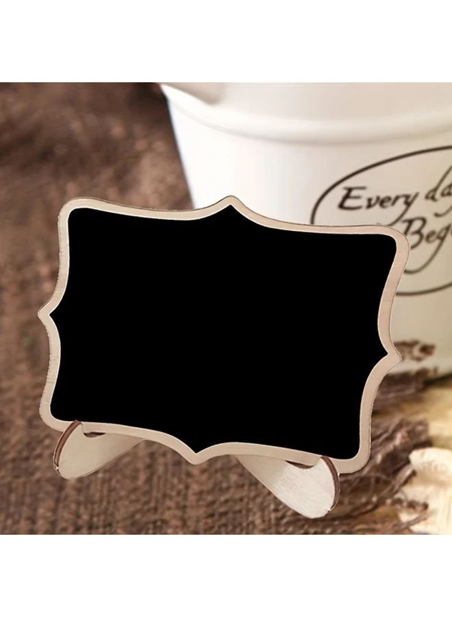 10 مجموعات من لوحة عرض معلومات المطبخ الصغيرة مع حامل لديكور الحفلات - Image 2