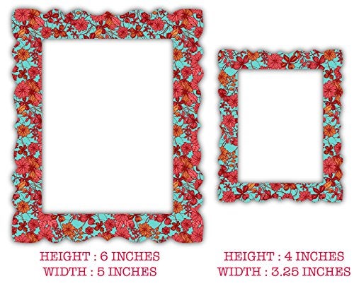 Nourish Magnet Photo Frame 59 x 452 x 015 inch Multicolour - Image 2