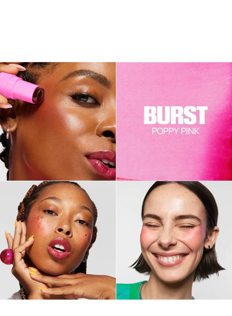 Milk MAKEUP Cooling Water Jelly Tint Lip + Cheek Blush Stain 5g-Burst - Image 2