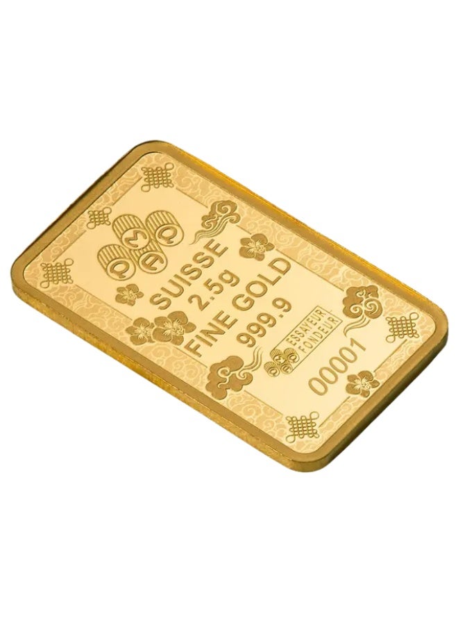 PAMP Lunar New Year 2.5g Gold Bar - Image 4
