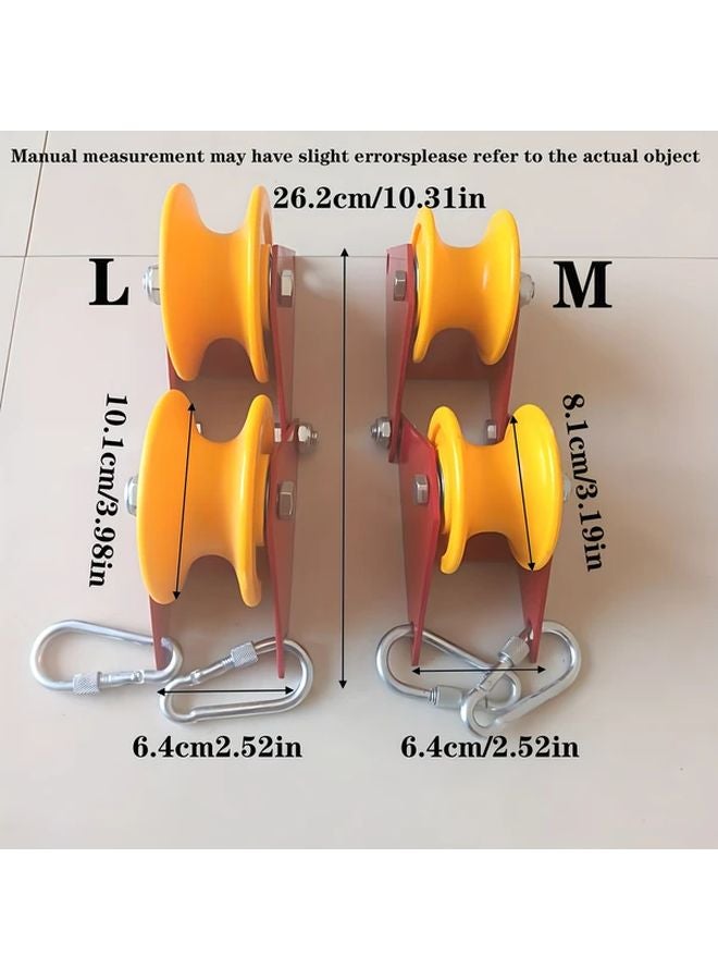 Medium Heavy Duty Manual Pulley System 500kg Capacity All Metal Construction - Image 3