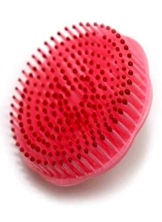 Online Station Portable Pocket Fingers Round Shampoo Scalp Massage Hair Comb Brush Set - Pack of 3 (multi Color) - Image 2
