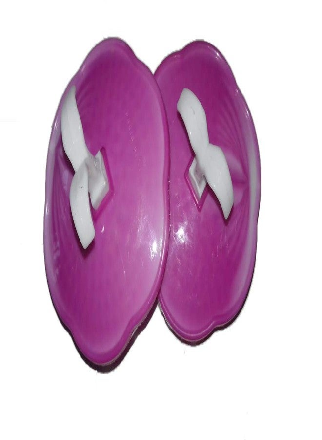 Online Station Portable Pocket Fingers Round Shampoo Scalp Massage Hair Comb Brush Set - Pack of 3 (multi Color) - Image 4
