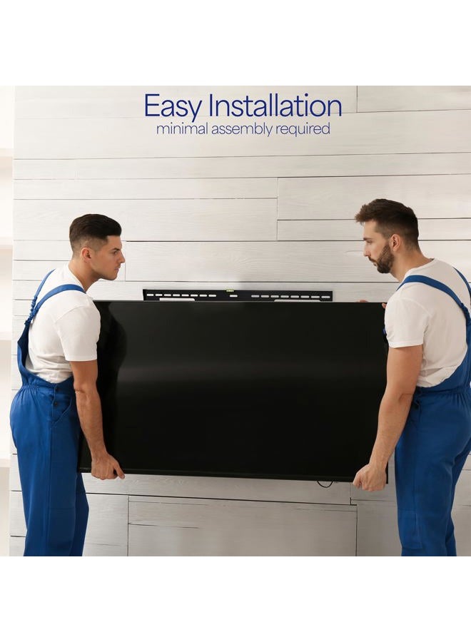 MIGHTY SKINS Extra Large Heavy Duty 60 to 100 inch LCD LED Curved and Flat Panel Screen, TV Wall Mount Bracket with Max 900x600mm VESA, Black, MOUNT-VW100F - Image 4