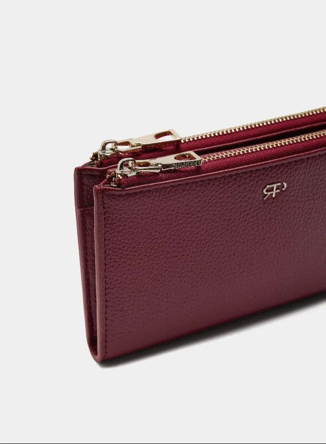 بارفوا المحفظة المزدوجة مع ملمس