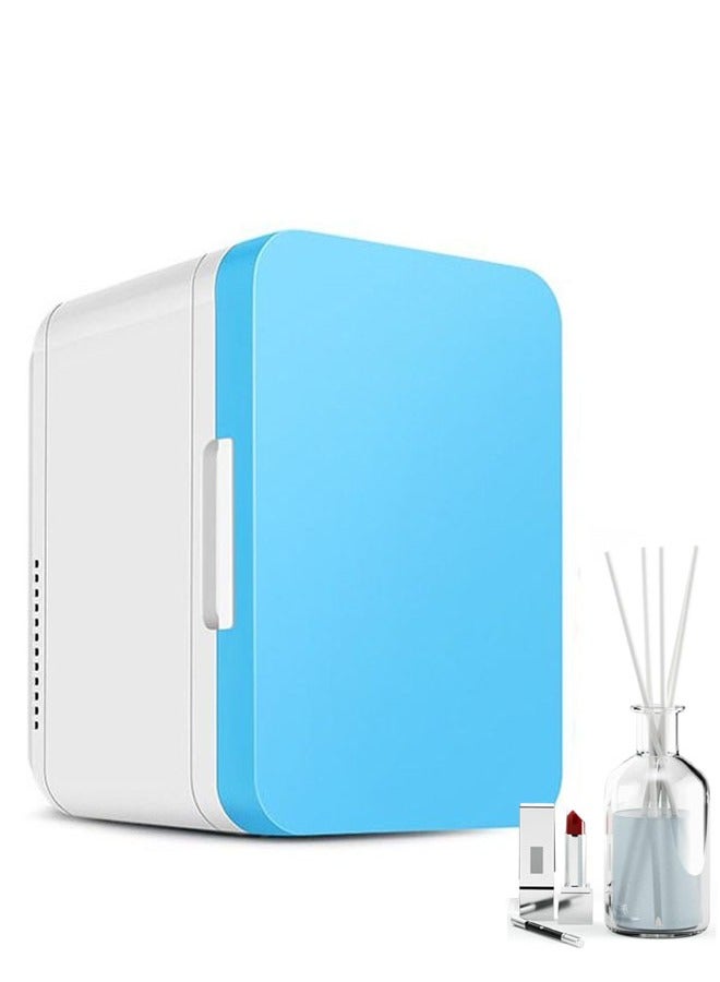 Mini Refrigerator 8L Compact Portable Low Noise Cooler for Cosmetics Food Bedroom Office Travel Daily Use