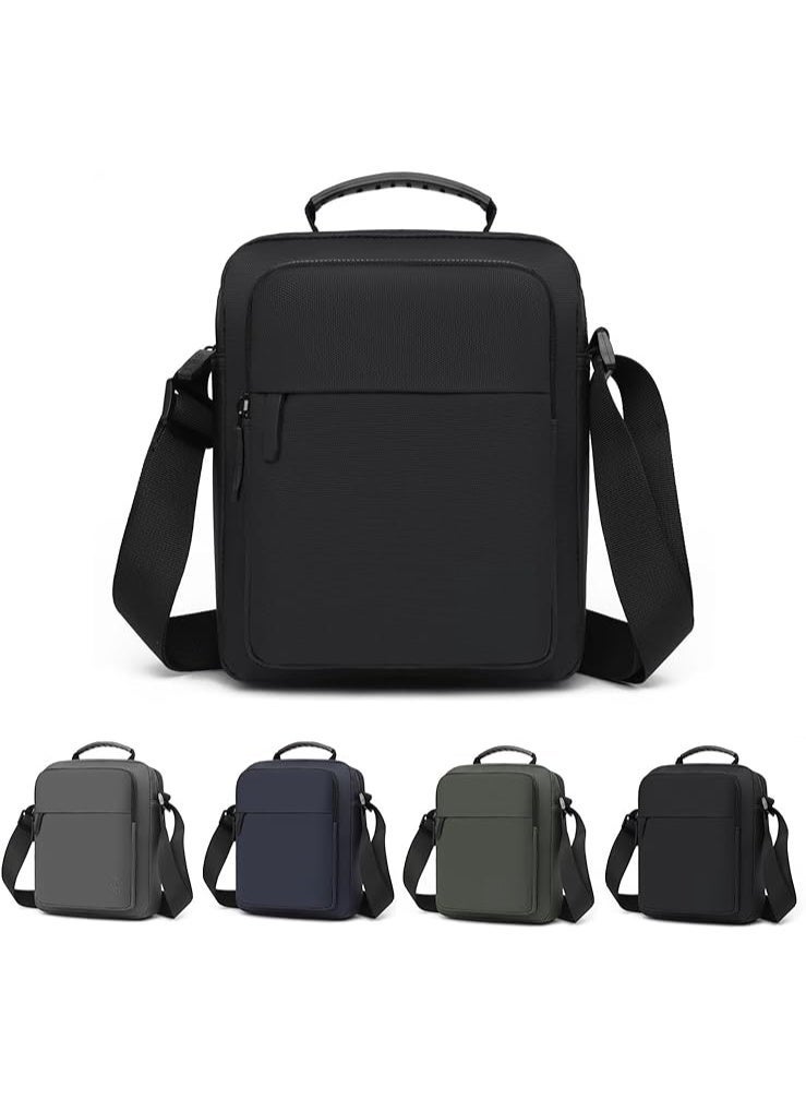 Hugifts Minimalist Men's Crossbody Bag, Water-Resistant Casual Shoulder Bag for Commute & Outdoor - Image 1