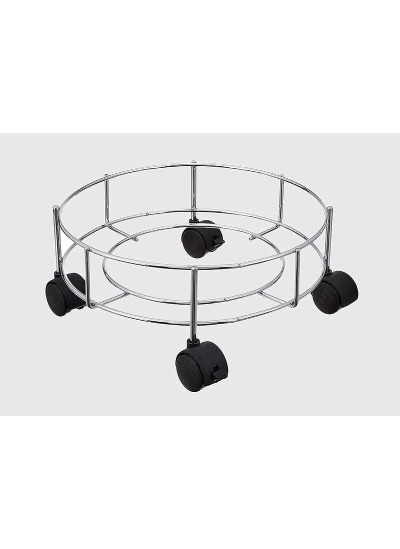Niralasa Niralasa Steel Cylinder Trolley with Wheels Gas TrollyLPG Cylinder Stand Pack by Set of 1  - Image 3
