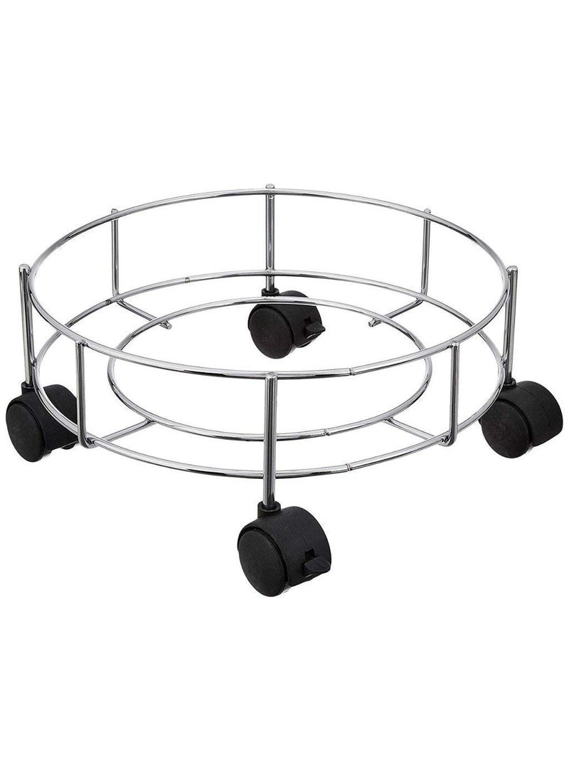 Niralasa Niralasa Steel Cylinder Trolley with Wheels Gas TrollyLPG Cylinder Stand Pack by Set of 1  - Image 1