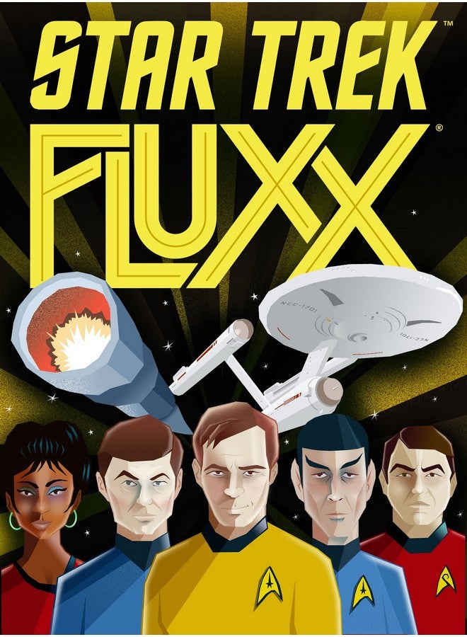 Looney Labs Looney Labs Star Trek Fluxx Card Game - Star Trek Adventure for Various Occasions  - Image 3