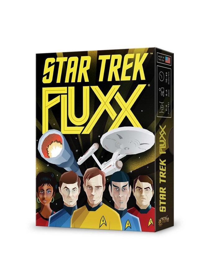 Looney Labs Looney Labs Star Trek Fluxx Card Game - Star Trek Adventure for Various Occasions  - Image 1