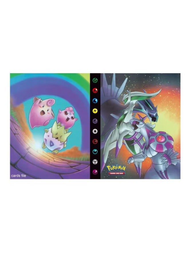 Cross-border Pocket Elf Baokemeng Four-Palace Large Capacity Collection Book With 240 Cards