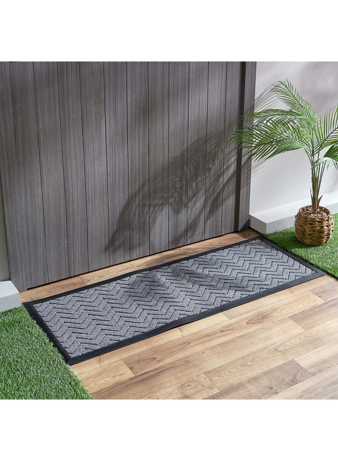 Chevron Anti Skid Polypropylene Doormat 45X120 Cm - Image 1