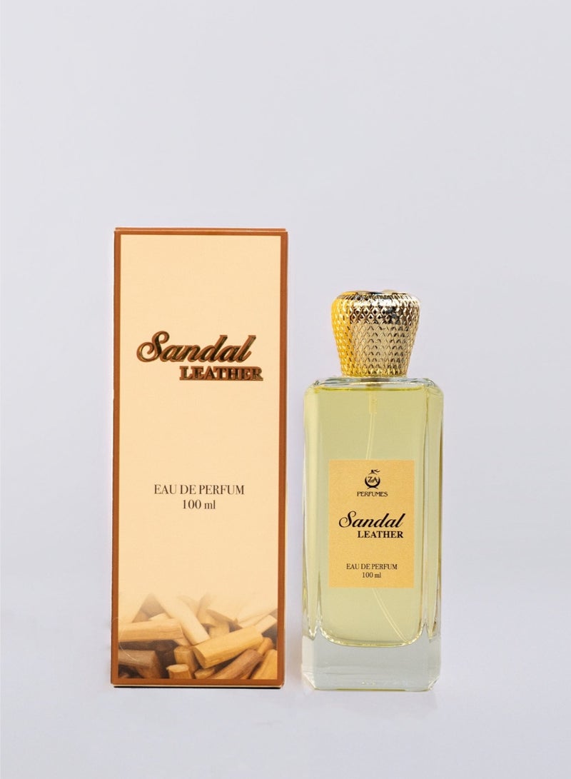 صندل بخاخ جلد الصندل 100 مل عطر فاخر برائحة خشبية جلدية - Image 1