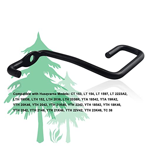 KINTLE 532197258 197258 Left Hand Engine Belt Keeper - Compatible with Husqvarna AYP Craftsman Poulan Mower - Fits CT 153 LT 154 1597 2223A2 PP19A42 - Image 3