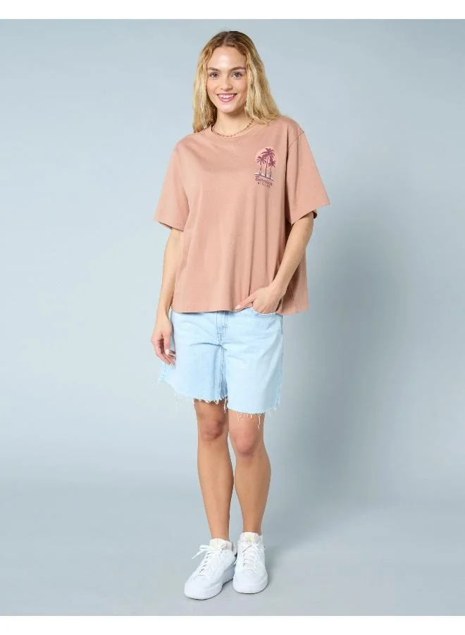 امريكان ايجل AE Oversized Food Graphic T-Shirt